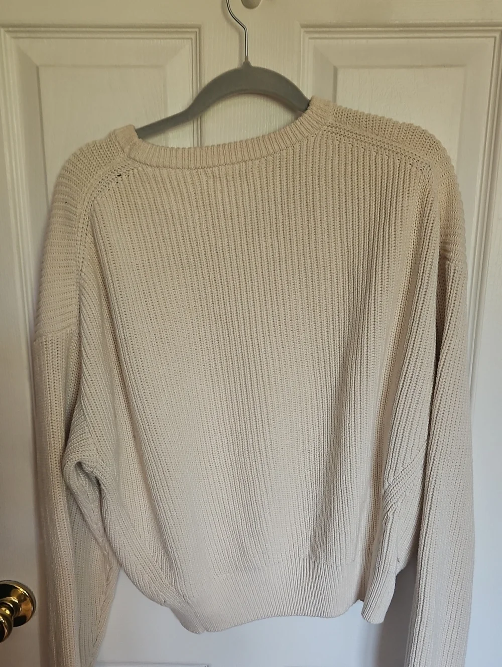 Reformation Ribbed Logi  Winnie Sweater
